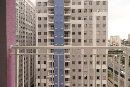 Sacada da Sala de apartamento para alugar com 2 quartos, 43m² em Jardim, Santo André