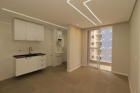 Sala de apartamento para alugar com 2 quartos, 43m² em Jardim, Santo André