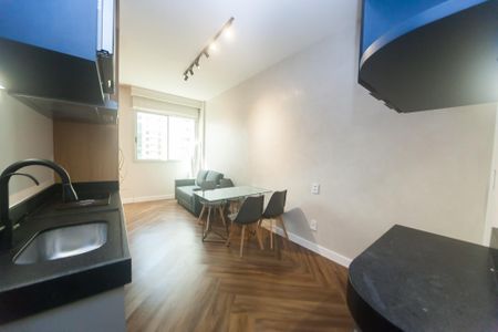 Studio para alugar com 35m², 1 quarto e 1 vagasala