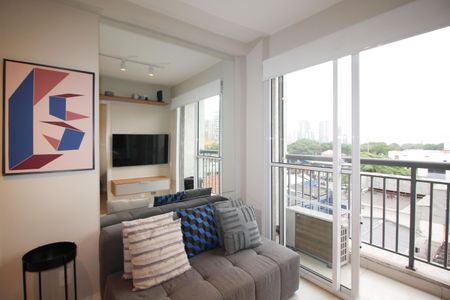 Sala de apartamento para alugar com 2 quartos, 36m² em Moema, São Paulo