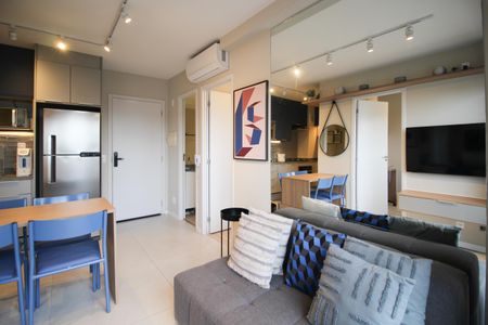 Sala de apartamento para alugar com 2 quartos, 36m² em Moema, São Paulo