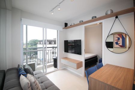 Sala de apartamento para alugar com 2 quartos, 36m² em Moema, São Paulo