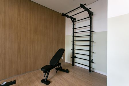 Studio para alugar com 26m², 1 quarto e sem vaga Studio para alugar com 26m², 1 quarto e sem vagaÁrea comum - Academia