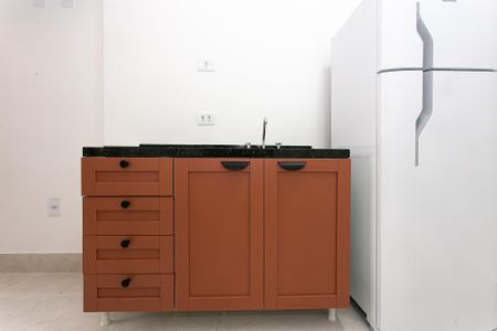 Cozinha de kitnet/studio para alugar com 1 quarto, 26m² em Vila Aricanduva, São Paulo