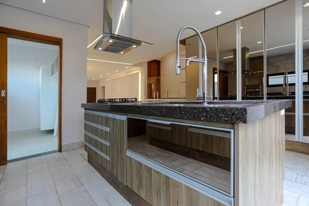 Casa de condomínio para alugar com 275m², 3 quartos e 2 vagasCozinha