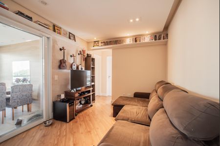 Sala de apartamento à venda com 2 quartos, 64m² em Vila do Bosque, São Paulo