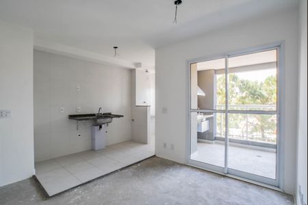 Sala de apartamento para alugar com 2 quartos, 60m² em Vila Assunção, Santo André