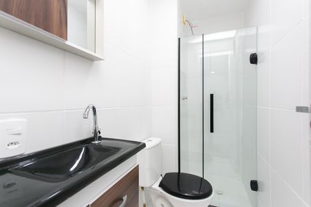 Apartamento para alugar com 41m², 2 quartos e sem vaga Apartamento para alugar com 41m², 2 quartos e sem vagaBanheiro