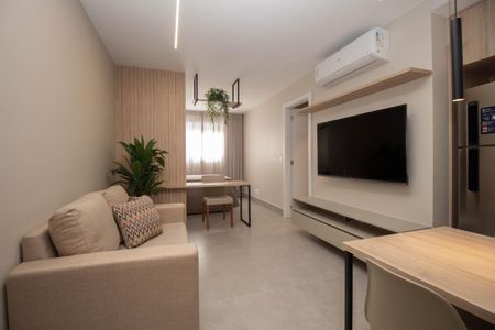 Studio para alugar com 34m², 1 quarto e 1 vagaSala