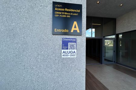 Studio para alugar com 34m², 1 quarto e 1 vagaPlaca