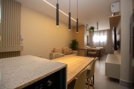 Studio para alugar com 34m², 1 quarto e 1 vagaCozinha