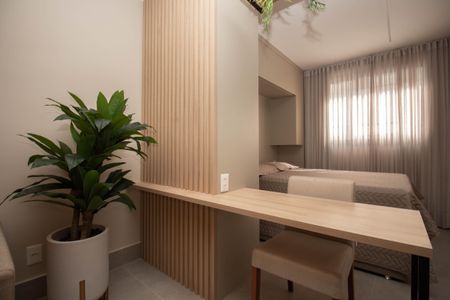 Studio para alugar com 34m², 1 quarto e 1 vagaSala