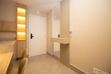 Studio para alugar com 34m², 1 quarto e 1 vagaHall