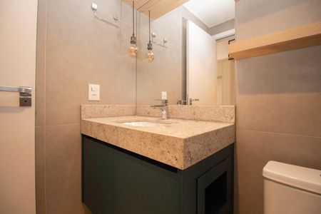 Studio para alugar com 34m², 1 quarto e 1 vagaBanheiro da Suíte