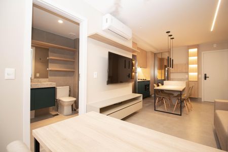 Studio para alugar com 34m², 1 quarto e 1 vagaSala