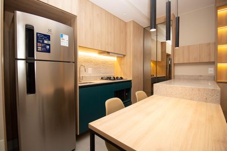 Studio para alugar com 34m², 1 quarto e 1 vagaCozinha