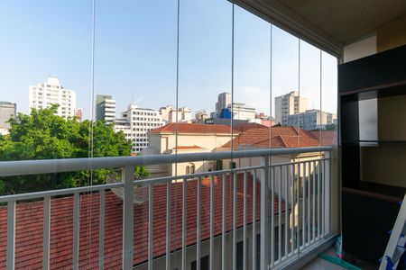 Studio para alugar com 28m², 1 quarto e sem vagaVaranda