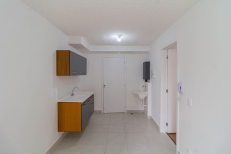 Sala de apartamento para alugar com 1 quarto, 28m² em Várzea da Barra Funda, São Paulo