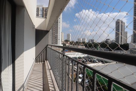 Studio à venda com 55m², 1 quarto e sem vagaVaranda