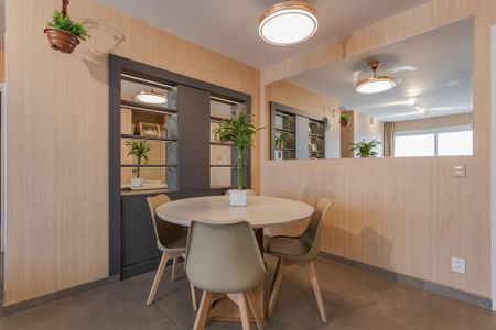 Sala de apartamento para alugar com 2 quartos, 56m² em São Sebastião, Porto Alegre