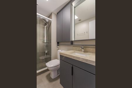 Suíte de apartamento para alugar com 2 quartos, 56m² em São Sebastião, Porto Alegre