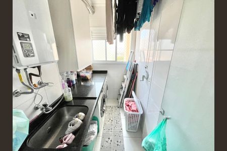 Apartamento à venda com 94m², 2 quartos e 3 vagasCozinha e Área de Serviço