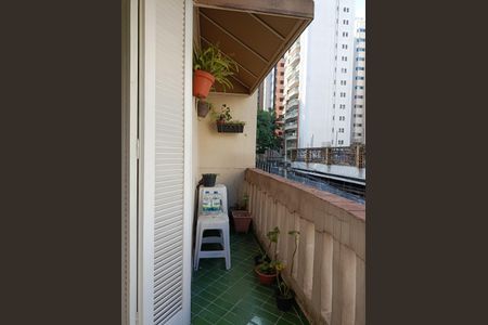 Apartamento para alugar com 100m², 3 quartos e sem vagaVaranda quarto 2