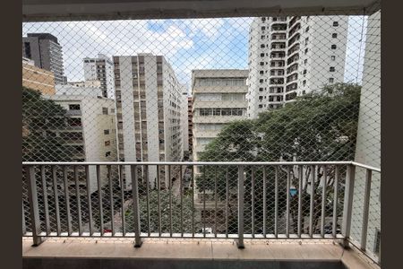 Vista Sala de apartamento para alugar com 2 quartos, 105m² em Higienópolis, São Paulo
