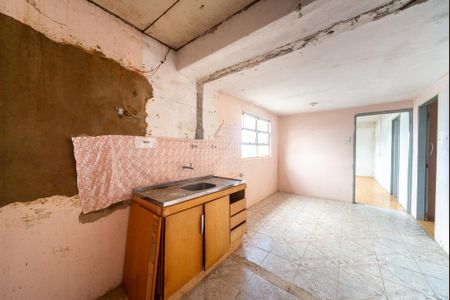 Cozinha de casa para alugar com 2 quartos, 40m² em Santa Isabel, Viamão