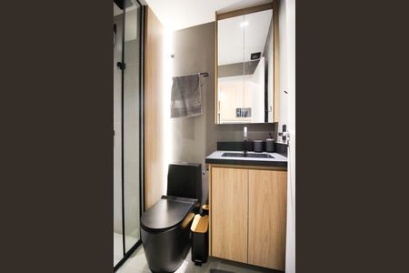 Studio à venda com 32m², 1 quarto e sem vaga Studio à venda com 32m², 1 quarto e sem vagaBanheiro