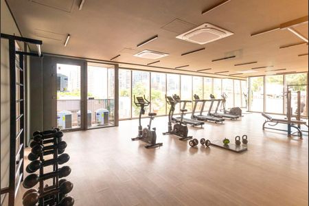 Studio à venda com 32m², 1 quarto e sem vaga Studio à venda com 32m², 1 quarto e sem vagaÁrea comum - Academia