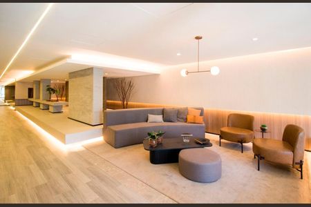 Studio à venda com 32m², 1 quarto e sem vaga Studio à venda com 32m², 1 quarto e sem vagaHall