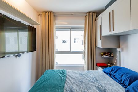 Quarto 01 de apartamento à venda com 2 quartos, 42m² em Barra Funda, São Paulo