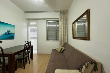 Sala de apartamento para alugar com 1 quarto, 60m² em Copacabana, Rio de Janeiro