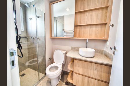 Apartamento para alugar com 22m², 1 quarto e sem vaga Apartamento para alugar com 22m², 1 quarto e sem vagaBanheiro