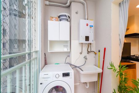 Apartamento à venda com 37m², 2 quartos e sem vagaVaranda / Área de Serviço