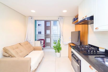 Sala/Cozinha de apartamento à venda com 2 quartos, 37m² em Artur Alvim, São Paulo