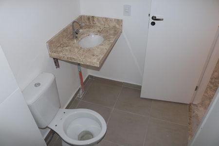 Banheiro de apartamento à venda com 1 quarto, 27m² em Vila Leopoldina, São Paulo