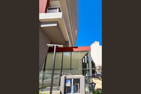 Studio à venda com 29m², 1 quarto e 1 vagafachada do predio