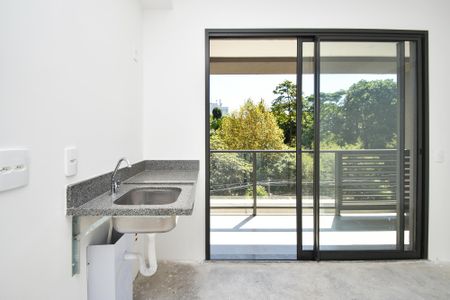 Studio à venda com 29m², 1 quarto e 1 vagacozinha