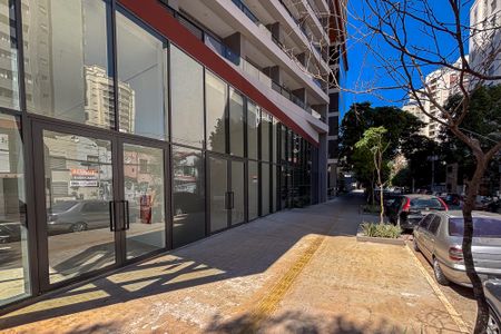 Studio à venda com 29m², 1 quarto e 1 vagafachada do predio