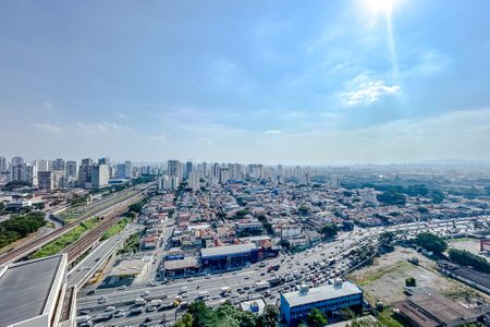 Vista da Varanda de apartamento para alugar com 1 quarto, 49m² em Tatuapé, São Paulo