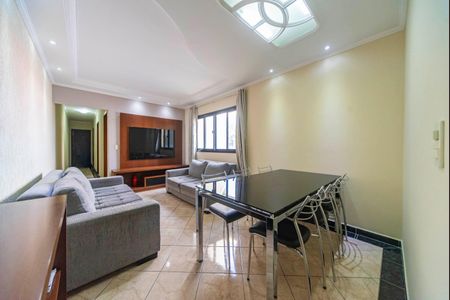 Sala de apartamento à venda com 3 quartos, 88m² em Campestre, Santo André