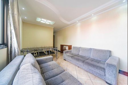 Sala de apartamento à venda com 3 quartos, 88m² em Campestre, Santo André