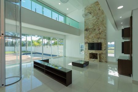 Sala  de casa de condomínio para alugar com 4 quartos, 950m² em Julio Mesquita Filho, Sorocaba