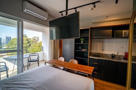 Studio à venda com 25m², 1 quarto e sem vagaSala/Quarto