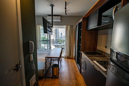 Studio à venda com 25m², 1 quarto e sem vagaCozinha
