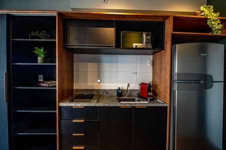 Studio à venda com 25m², 1 quarto e sem vagaCozinha