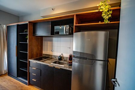 Studio à venda com 25m², 1 quarto e sem vagaCozinha