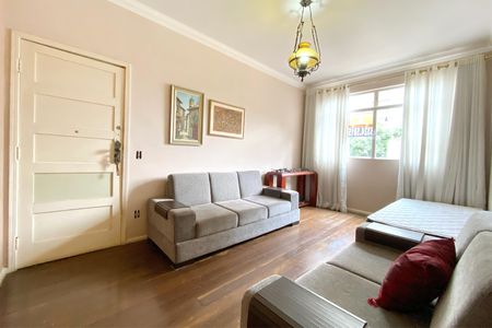 Sala de apartamento à venda com 3 quartos, 96m² em Santo Antônio, Belo Horizonte